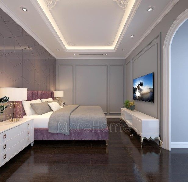 Thiết kế nội thất phòng ngủ biệt thự EuroLand